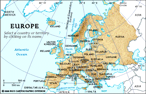 Europe Map